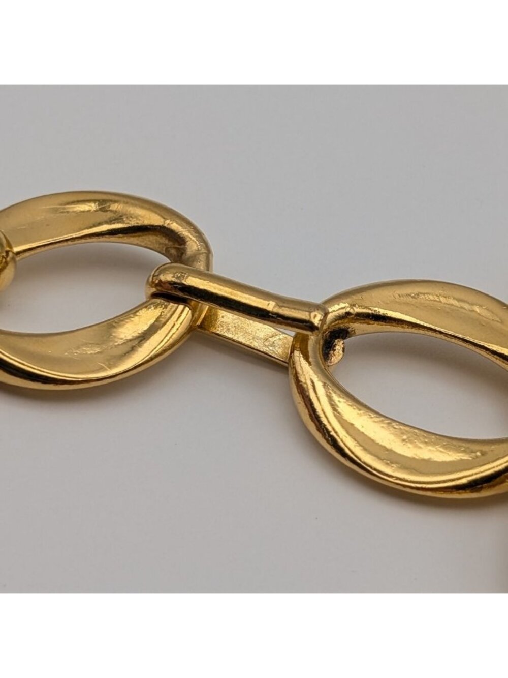 Chanel Gold Chain Choker Necklace Vintage - Picture 6 of 7